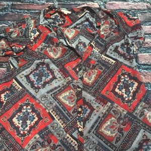 Dress barn size 1x patriotic blouse